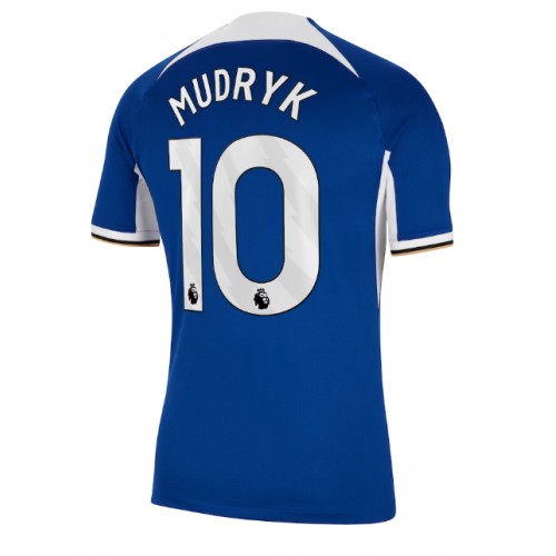 Pánský Fotbalový dres Chelsea Mykhailo Mudryk #10 2023-24 Domácí Krátký Rukáv